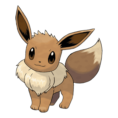 Dynamax Eevee, a normal-type Pokemon