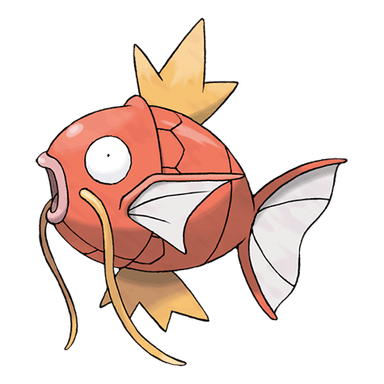 Dynamax Magikarp, a water-type Pokemon