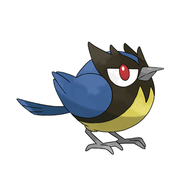 Dynamax Rookidee, a flying-type Pokemon