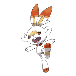 Scorbunny, a fire-type Pokemon